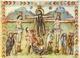 Crucifixion from Rabula Gospel.
 
Click to enter image viewer

Use the Save buttons below to save any of the available image sizes to your computer.

