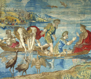 Miraculous Draught of Fishes. Raphael, 1483-1520