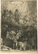 Daniel's Vision of the Four Beasts. Rembrandt Harmenszoon van Rijn, 1606-1669