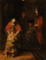 The Return of the Prodigal Son.
 Rembrandt Harmenszoon van Rijn, 1606-1669

Click to enter image viewer

Use the Save buttons below to save any of the available image sizes to your computer.
