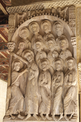 Thomas and Jesus with Apostles. Anonymous