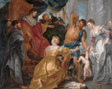Judgement of Solomon. Rubens, Peter Paul, 1577-1640