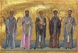 Patrobulus, Hermas, Linus, Caius, Philologus of the 70 Disciples. 