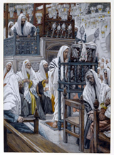 Jesus Unrolls the Book in the Synagogue.
 Tissot, James, 1836-1902

Click to enter image viewer

Use the Save buttons below to save any of the available image sizes to your computer.
