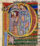 Lord's Prayer, Albani Psalter.
 
Click to enter image viewer

Use the Save buttons below to save any of the available image sizes to your computer.
