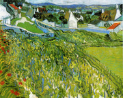 Vineyards with a View of Auvers. Gogh, Vincent van, 1853-1890