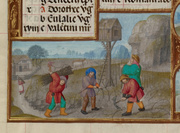 Working in a Vineyard. Master of James IV of Scotland, active 1488-1530