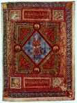 Codex aureus of St. Emmeram, cover portrait of Abbot Ramwoldus.
 
Click to enter image viewer

Use the Save buttons below to save any of the available image sizes to your computer.
