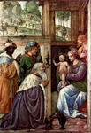 Adoration of the Christ Child by the Three Wise Men.
 Luini, Bernardino, 1475?-1533?

Click to enter image viewer

Use the Save buttons below to save any of the available image sizes to your computer.
