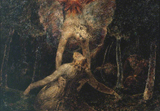 Agony in the Garden. Blake, William, 1757-1827