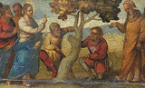 Parable of the Barren Fig Tree.
 Mazzolino, Ludovico, 1480?-1530

Click to enter image viewer

Use the Save buttons below to save any of the available image sizes to your computer.

