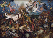 Fall of the Rebel Angels. Bruegel, Pieter, approximately 1525-1569