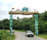 Entry Gate to Ranganthittu Bird Sanctuary. 
