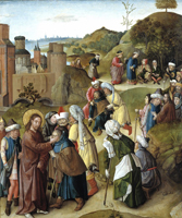Healing of the Blind Man at Jericho. 