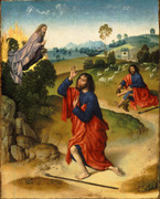 Moses and the Burning Bush, with Moses Removing His Shoes.
 Bouts, Dieric, 1415-1475, attributed to

Click to enter image viewer

Use the Save buttons below to save any of the available image sizes to your computer.

