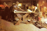 Bread Baking. Zorn, Anders, 1860-1920