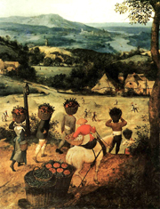 Haymaking (detail). Bruegel, Pieter, approximately 1525-1569