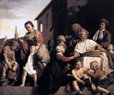 Caring for Children at the Orphanage in Haarlem: three Acts of Mercy.
 Bray, Jan de, approximately 1627-1607

Click to enter image viewer

Use the Save buttons below to save any of the available image sizes to your computer.
