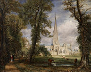 Salisbury Cathedral. Constable, John, 1776-1837