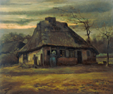 Cottage. Gogh, Vincent van, 1853-1890