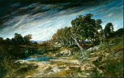 Gust of Wind. Courbet, Gustave, 1819-1877