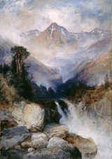 Mountain of the Holy Cross. Moran, Thomas, 1837-1926