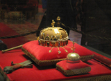 Crown of St. Stephen, Budapest. 