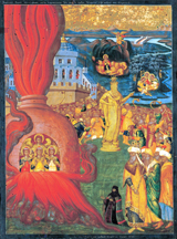 Story of Daniel and the Three Youths in the Fiery Furnace. Konstantinos, Adrianoupolitis
