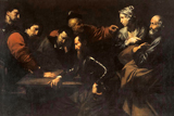 Peter's Denial. Ribera, Jusepe de, 1591-1652