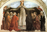 Madonna of Mercy and Lamentation. Ghirlandaio, Domenico, 1449-1494