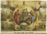 Emancipation, the Past and the Future. Nast, Thomas, 1840-1902
