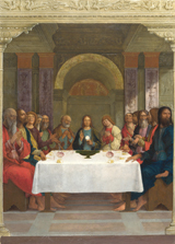 Institution of the Eucharist. Roberti, Ercole de', -1496
