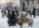Evicted.
 Henningsen, 	Erik Ludvig, 1855-1930

Click to enter image viewer

Use the Save buttons below to save any of the available image sizes to your computer.
