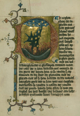 Fall of Satan from Heaven. Dirc, van Delf, active 1365-1404