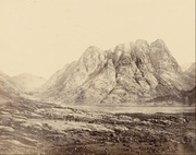 Mount Horeb, Sinai. Frith, Francis