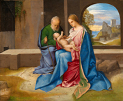 Holy Family. Giorgione, 1477-1511