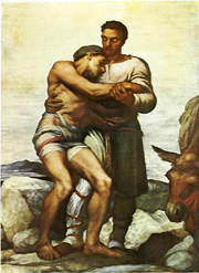 Good Samaritan.
 Watts, George Frederick, 1817-1904

Click to enter image viewer

Use the Save buttons below to save any of the available image sizes to your computer.
