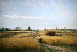 Harvest. Daubigny, Charles François, 1817-1878