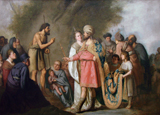 Jean the Baptist Preaching Before Herod. Grebber, Pieter de, approximately 1600-1652 or 1653