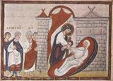 Resurrection of Jairus' Daughter. Master of the Registrum Gregorii