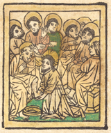 Christ Washing the Apostles' Feet. Anonymous