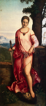 Judith with the Head of Holofernes. Giorgione, 1477-1511