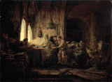 Parable of the Labourers in the Vineyard. Rembrandt Harmenszoon van Rijn, 1606-1669