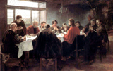 Last Supper. Uhde, Fritz von, 1848-1911