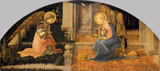 Annunciation. Lippi, Filippo, approximately 1406-1469