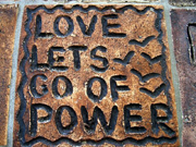 Love Lets Go of Power. 