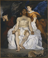 Dead Christ with Angels (Tomb of Christ). Manet, Édouard, 1832-1883