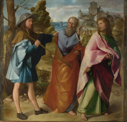 Road to Emmaus.
 Melone, Altobello, 1490-1543

Click to enter image viewer

Use the Save buttons below to save any of the available image sizes to your computer.
