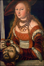 Judith with the Head of Holofernes. Cranach, Lucas, 1472-1553