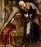 Prophet Nathan Admonishes King David.
 Palma, il Giovane, 1544-1628

Click to enter image viewer

Use the Save buttons below to save any of the available image sizes to your computer.
